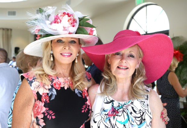 The Central Florida WomenÕs League Foundation hosted a Kentucky Derby Party at The Alfond Inn in Winter Park. (Charles King/Orlando Sentinel)