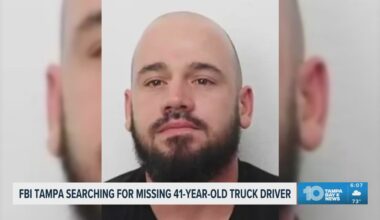FBI Tampa Division searching for missing 41-year-old truck driver