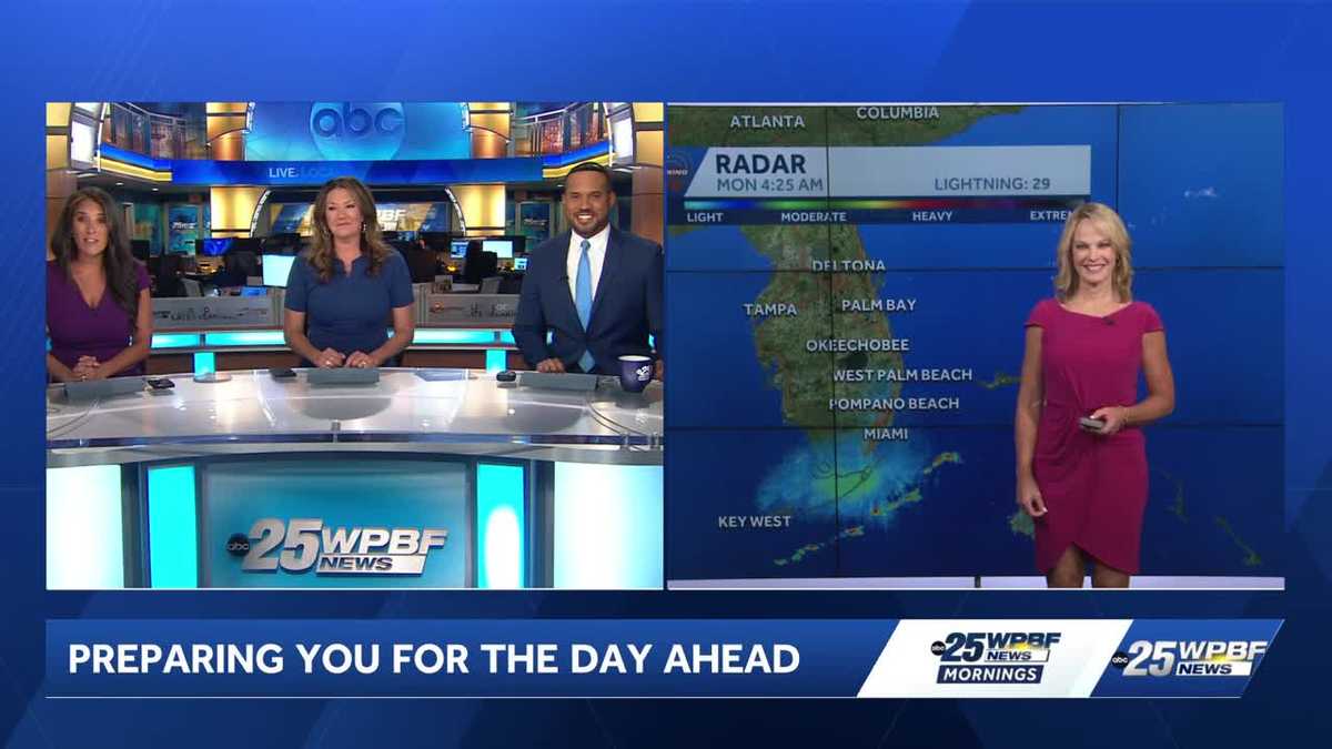 Hotter Trend for South Florida This Week