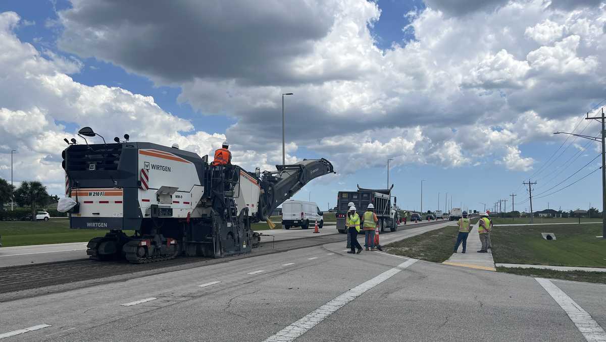 Burnt Store Road construction reduces lanes as Cape Coral residents react to improvements