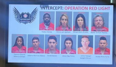 10 in custody after multi-agency operation busts prostitution brothels in Lee County