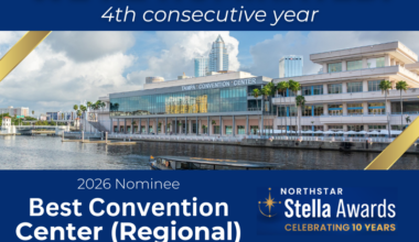 Tampa Convention Center Earns 4th Consecutive Nomination