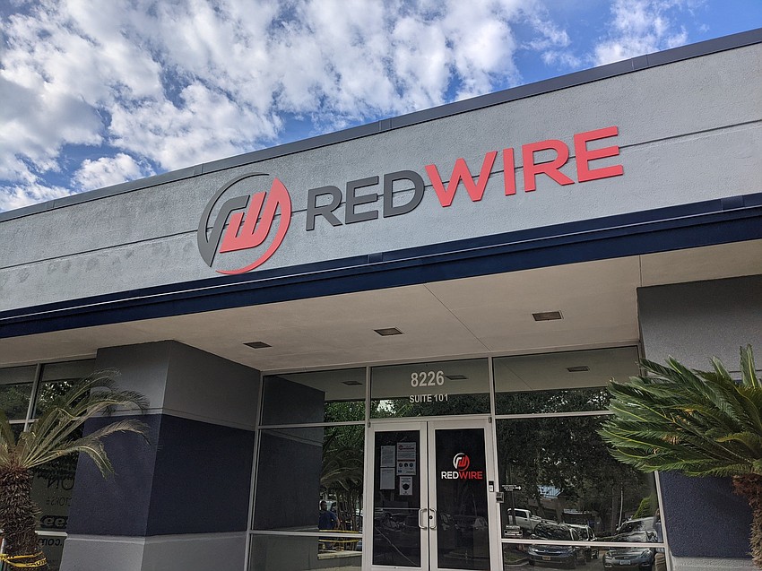 The Redwire headquarters at 8226 Philips Highway, Suite 101, in Jacksonville. The Redwire headquarters at 8226 Philips Highway, Suite 101, in Jacksonville.