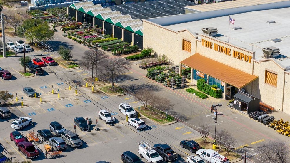 FILE - A Home Depot appliance store is seen on February 24, 2026 in Austin, Texas. (Photo by Brandon Bell/Getty Images)