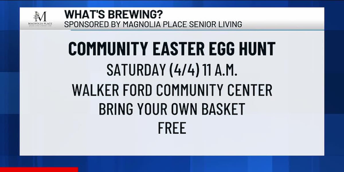 What’s Brewing - Community Easter Egg Hunt