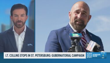 Lt. Jay Collins in St. Petersburg today
