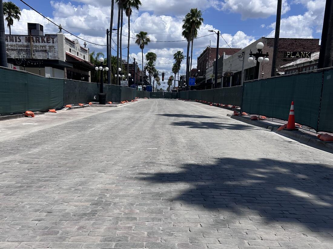 Phase II of Ybor's 7th Avenue Rebricking Now Complete