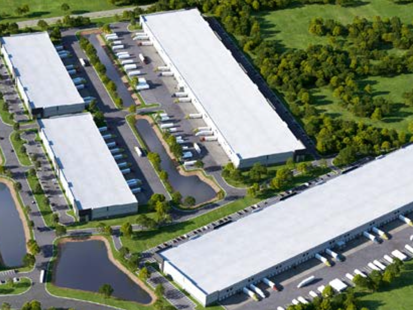 Eastport Exchange’s first phase comprises four buildings.