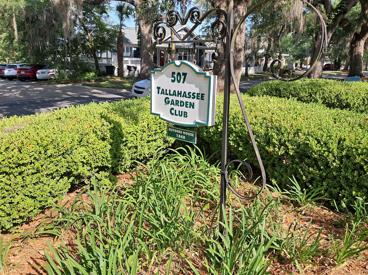 Plant sale visitors can tour the historic Rutgers House, home to the Tallahassee Garden Club.