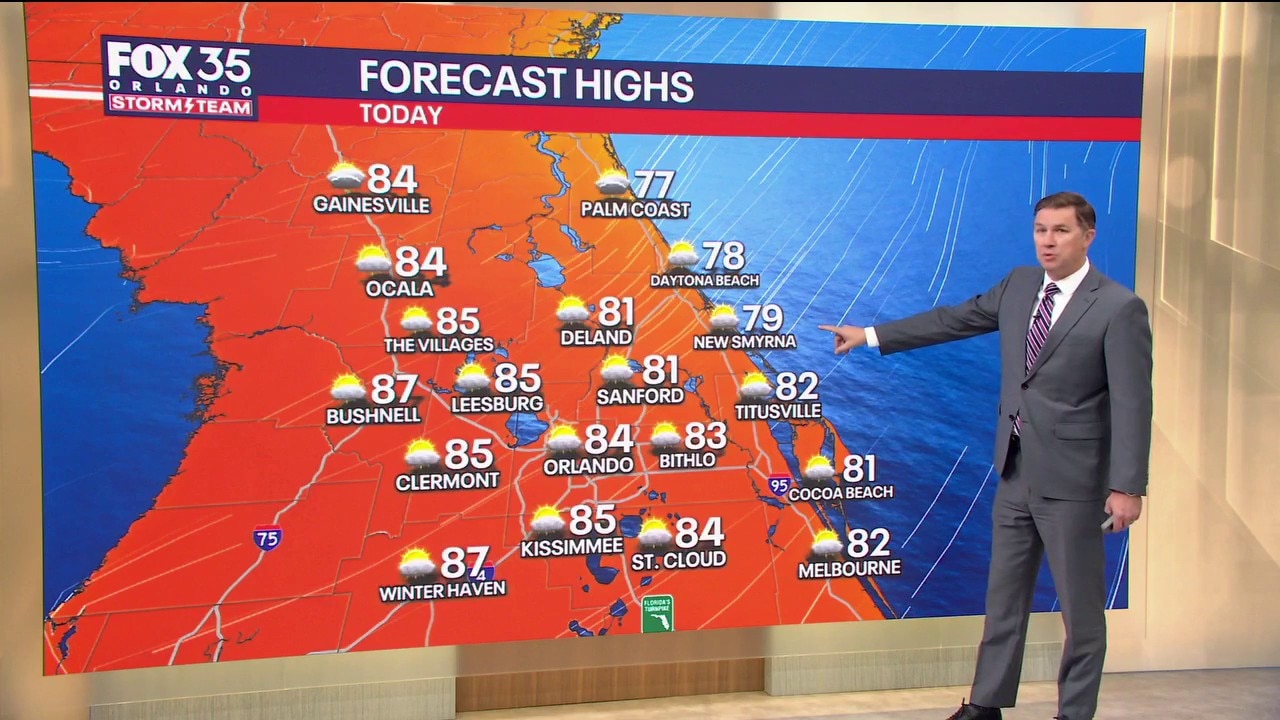 Orlando AM Weather Forecast: Heat returns with chance of rain