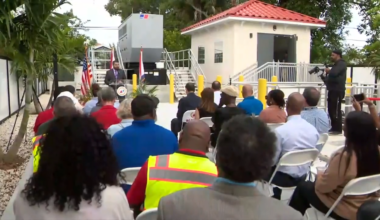 New stormwater lift station is introduced as officials observe 3-year anniversary of historic floods in Fort Lauderdale - WSVN 7News | Miami News, Weather, Sports