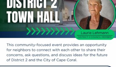 Council Member Lehmann Hosting District 2 Town Hall May 2