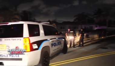 K9 dog shot during pursuit in Wilton Manors but expected to survive, suspect in stable condition - WSVN 7News | Miami News, Weather, Sports