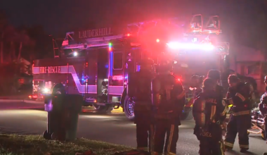 16 displaced after fire sparks at Lauderhill triplex; officials say fire was electrical - WSVN 7News | Miami News, Weather, Sports
