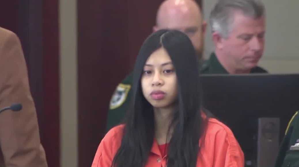 Central Florida college student accused of burying her newborn baby turns herself in