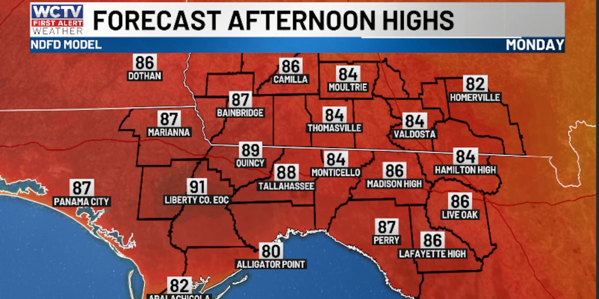 A taste of summer to start the week 🌡️