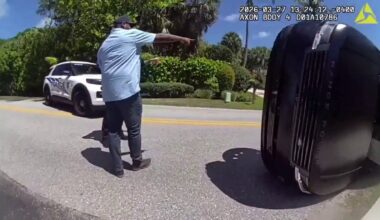 Bodycam video shows moments after Tiger Woods’ rollover crash in Florida – NBC 6 South Florida