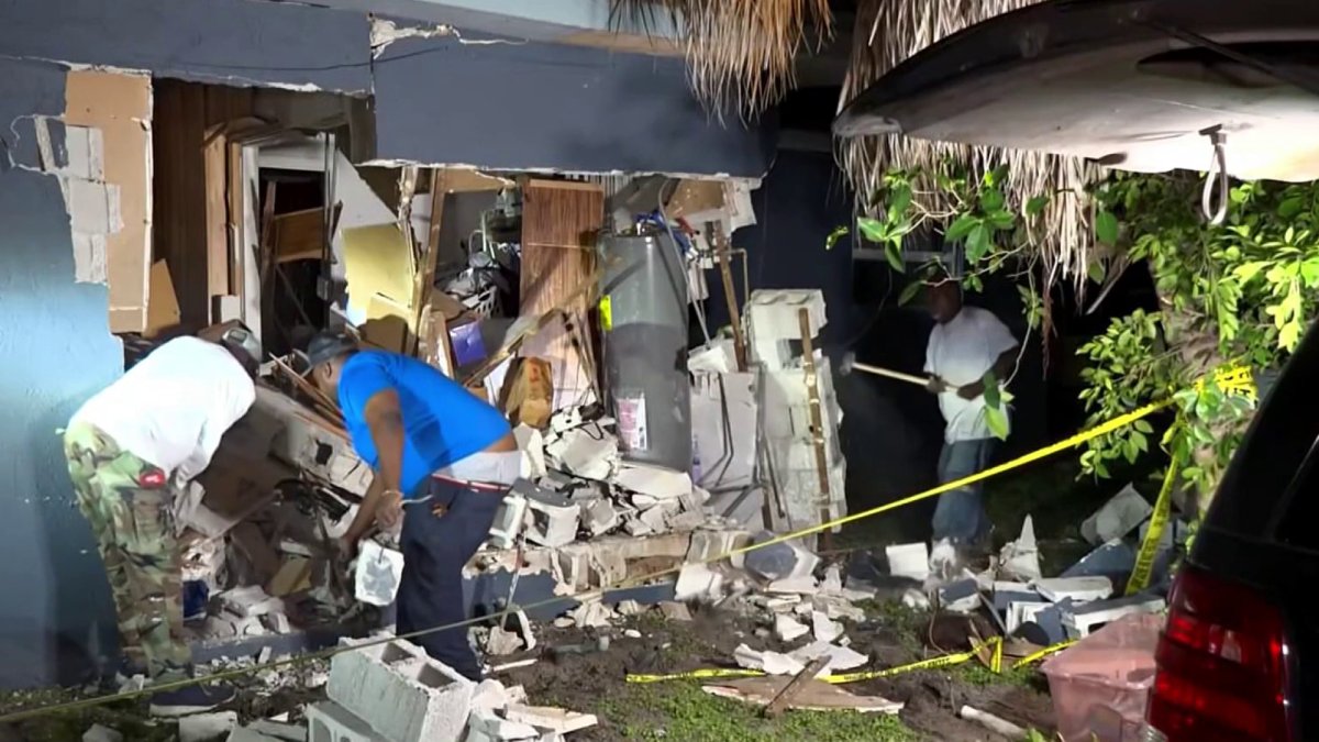 Family forced to rebuild after SUV crashes into Fort Lauderdale home – NBC 6 South Florida