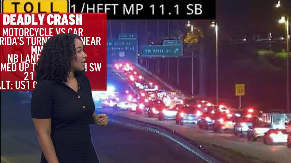Deadly crash shuts down northbound lanes of Florida’s Turnpike in Cutler Bay – NBC 6 South Florida
