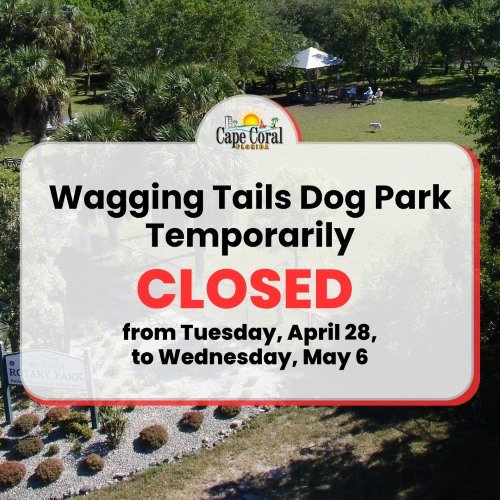 Wagging Tails Dog Park Temporarily  Closing for Annual Maintenance