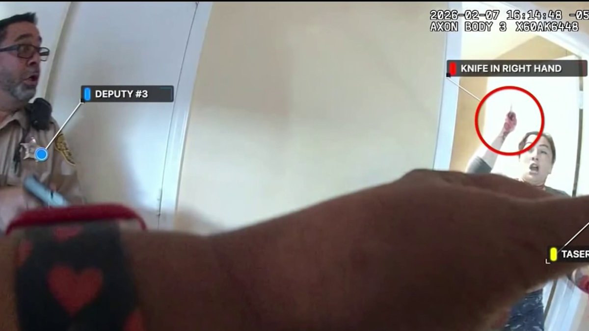 Bodycam video shows Miami-Dade deputy fatally shoot woman armed with knife – NBC 6 South Florida
