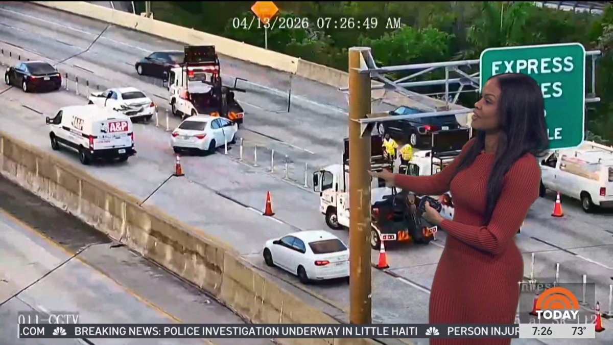 3 crashes snarl traffic on I-95 southbound in Miami-Dade – NBC 6 South Florida