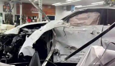 Child hurt after SUV slams into furniture store in North Miami – NBC 6 South Florida