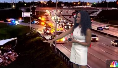 Truck rollover crash blocks lanes on Florida’s Turnpike in Broward – NBC 6 South Florida