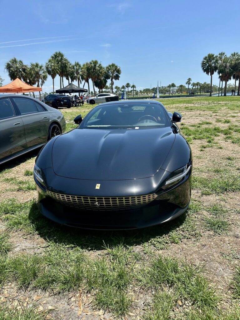 A luxury car