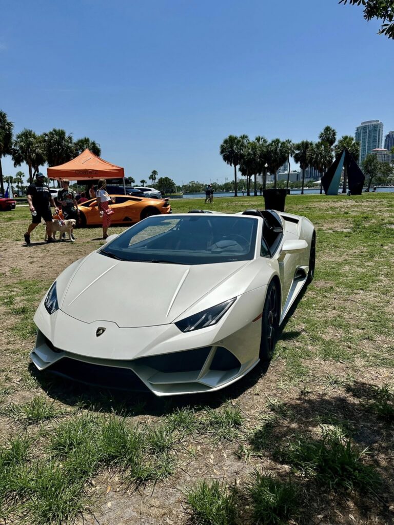 A luxury car
