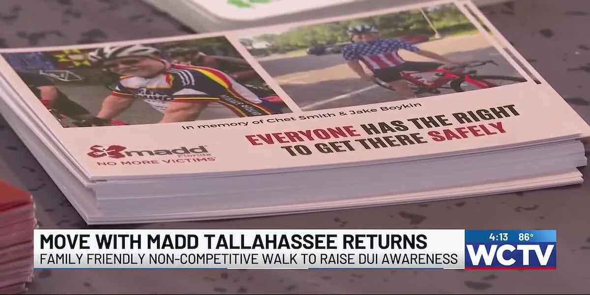 Move with MADD Tallahassee brings awareness to impacts of driving under the influence