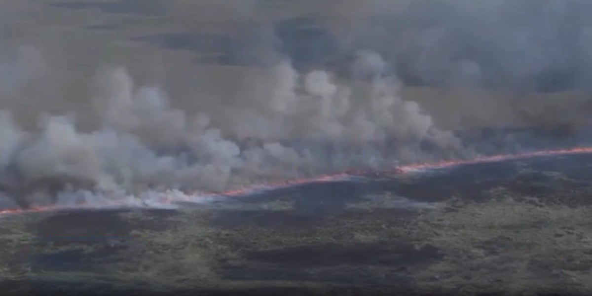 Wildfire burns more than 9,000 acres in Florida Everglades