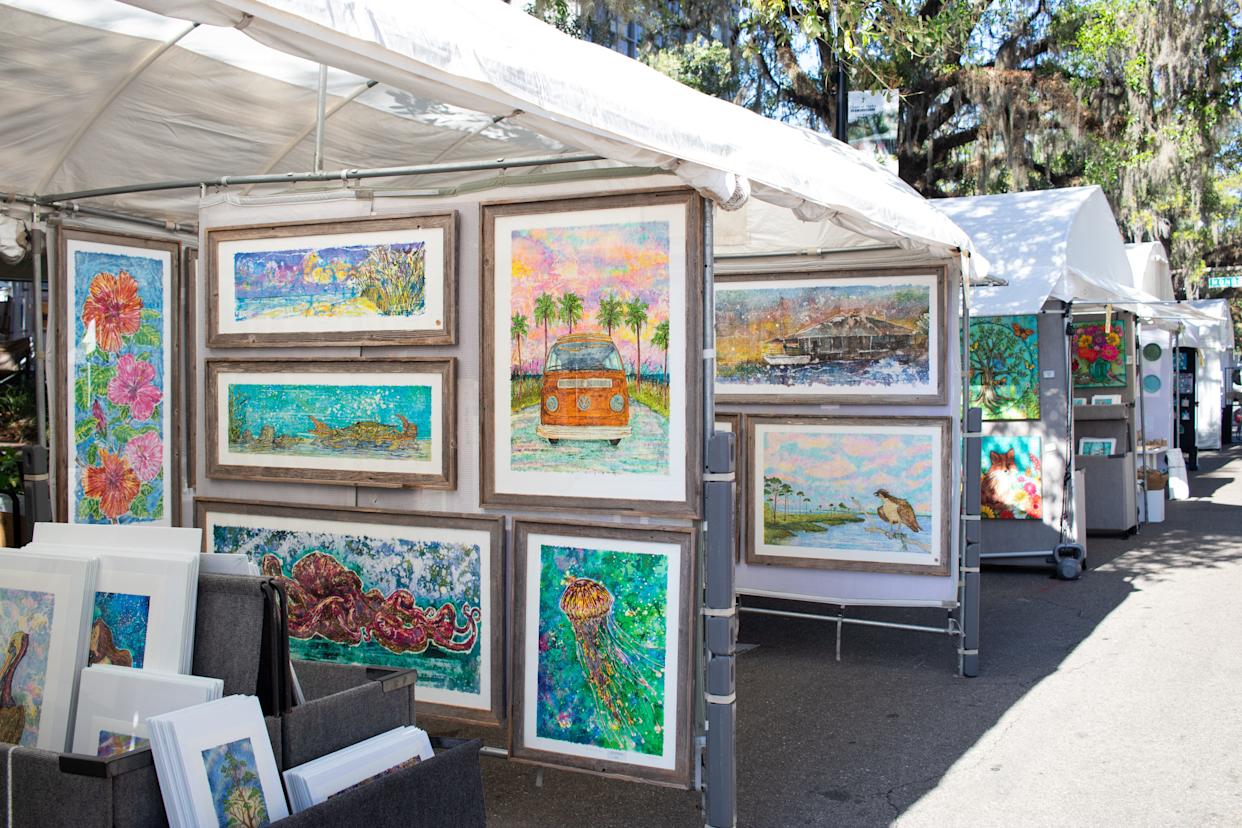 Moments from the Chain of Park arts festival in Tallahassee on Saturday April 18, 2026. The festival is open to the public Saturday, April 18, until 5:00 p.m. and Sunday, April 19, from 10 a.m. to 4 p.m.