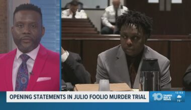 Opening statements underway in trial of four men accused of killing rapper Julio Foolio