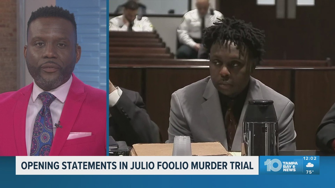 Opening statements underway in trial of four men accused of killing rapper Julio Foolio