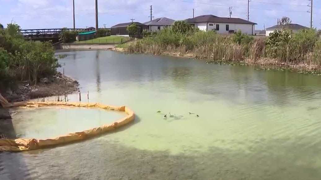 Cape Coral homeowners fear nearby construction may be polluting canal