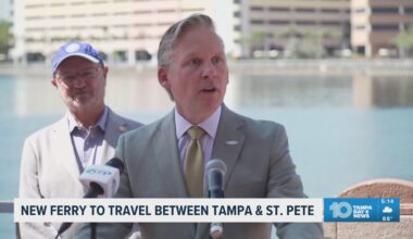 New ferry system will offer travels between Tampa and St. Pete