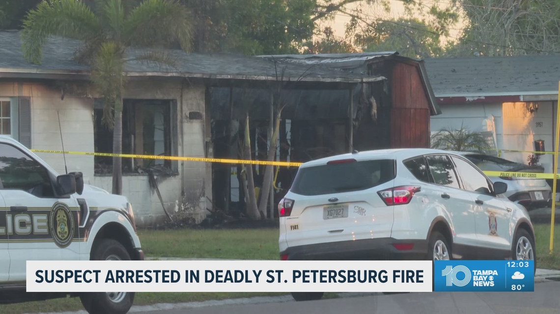 St. Pete PD arrests suspect in Coquina Key arson death