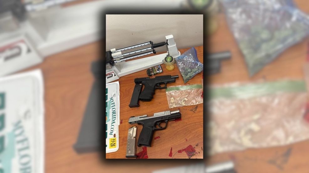 Recent traffic stops in the Indiantown area of western Martin County led to multiple arrests and the seizure of fentanyl, methamphetamine and a stolen handgun as sheriff’s deputies intensified efforts to disrupt drug and weapons trafficking through the area. (MCSO) 