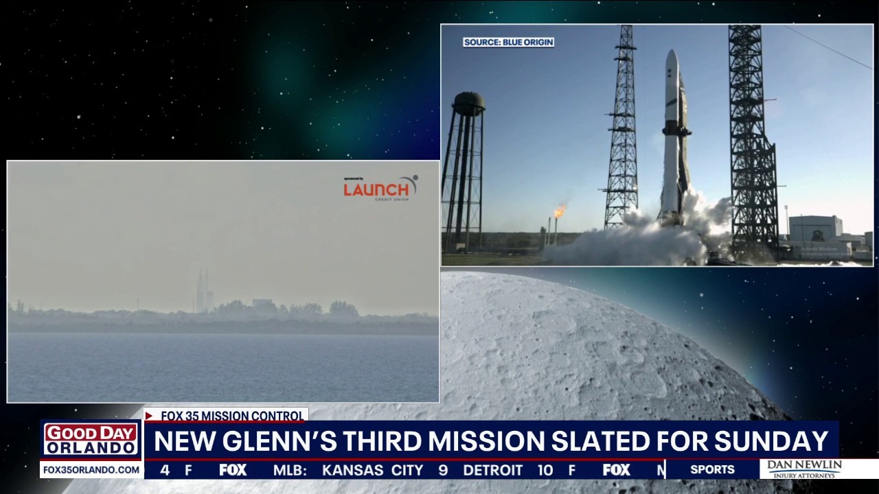 Blue Origin's New Glenn to launch 3rd mission into space