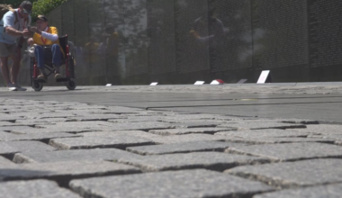 ‘I wanted to see the wall:’ Vietnam veterans speak fallen friends names aloud during powerful moment of Honor Flight Tallahassee