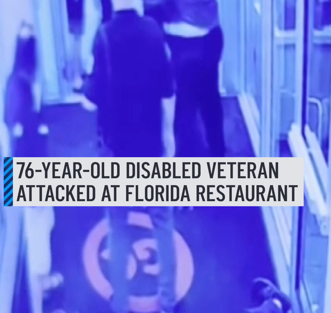 A 76-year-old disabled Army veteran is speaking out after he says he was attacked inside a Golden Corral restaurant in Hialeah and claims police have yet to make progress in the case. Surveillance video captured the incident, which occurred last month, showing the elderly man being shoved and thrown to the ground by two younger men. More here: http://on.nbc6.com/2w99sr7 #hialeah #veteran #surveillance