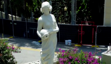 Edison Park celebrates 100th anniversary of beloved statue 'Rachel at the Well' | Lee County