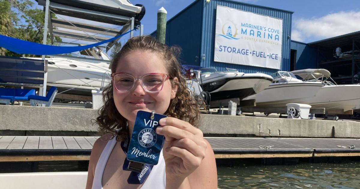 Make-A-Wish recipient gets a year of boat rides on Boca Ciega Bay | Beaches