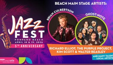 Jazz Fest Pompano Beach Returns for a Spectacular 5th Year | International