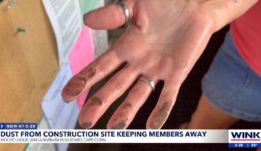 Construction dust coats Cape Coral Moose Lodge, driving away some customers |