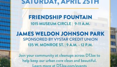 DT Jax Earth Day Cleanups Happening Saturday, April 25