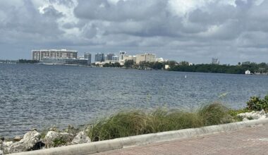 Cloudy and windy Tuesday on Key Biscayne | Key Biscayne