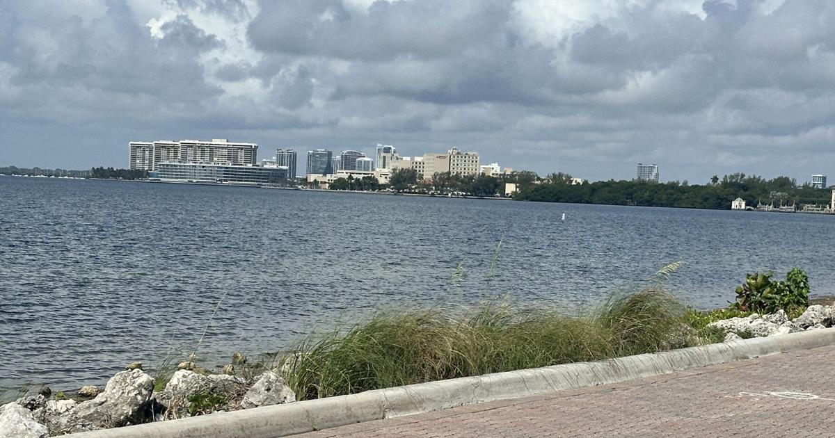 Cloudy and windy Tuesday on Key Biscayne | Key Biscayne