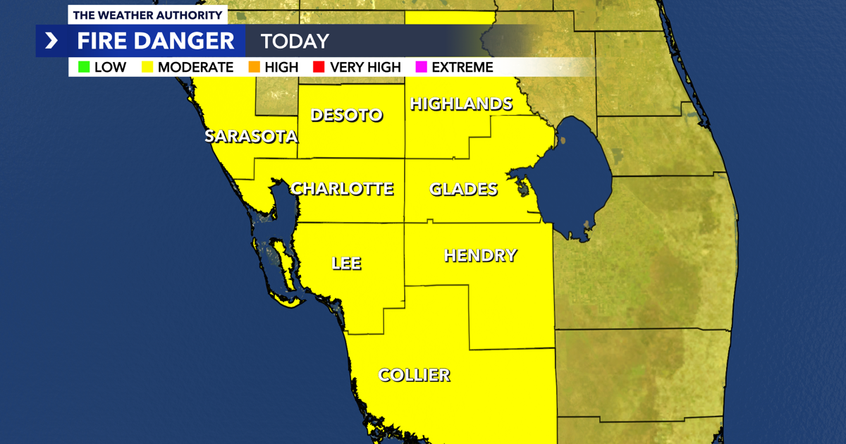 Southwest Florida fire risk: what today’s conditions mean | Weather Authority